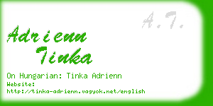 adrienn tinka business card